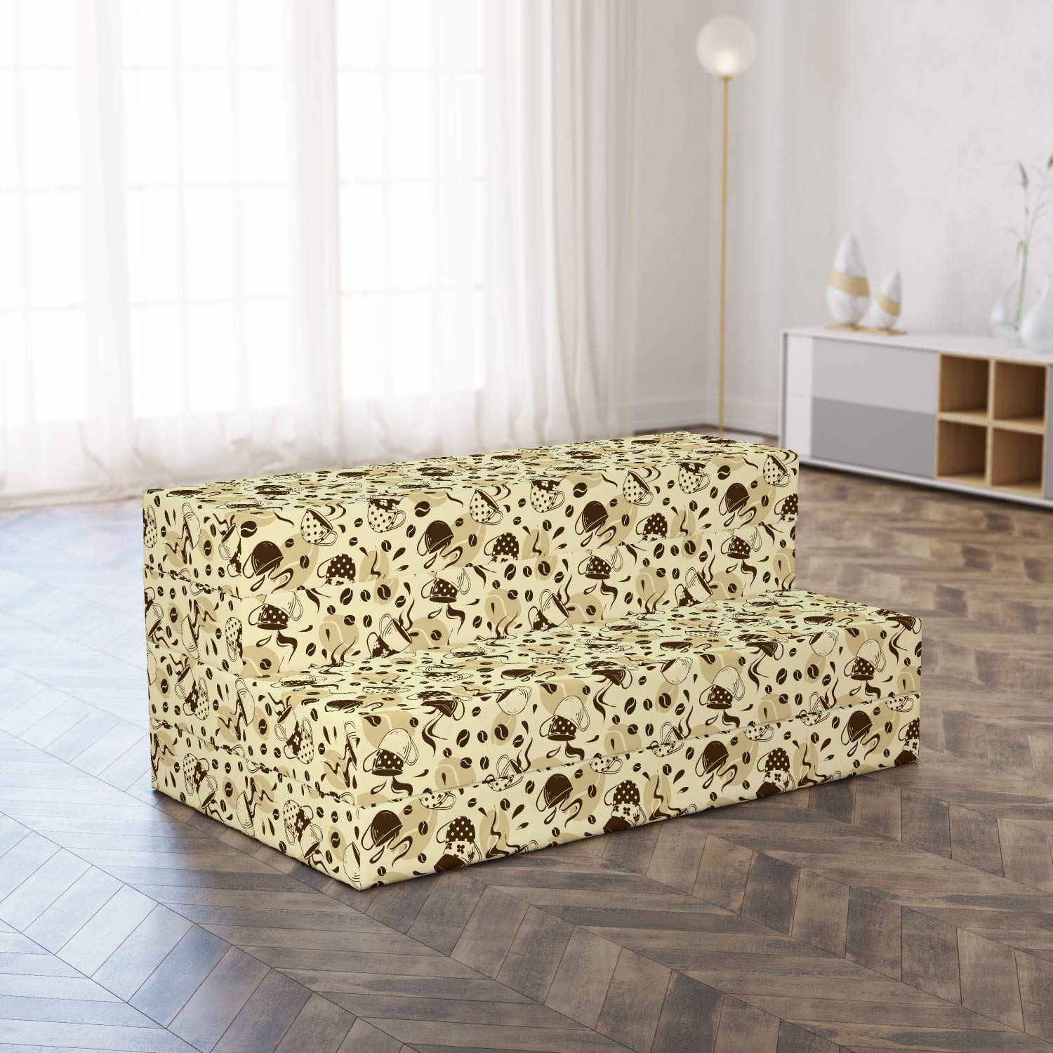 Ambesonne Polka Dots Foldable Mattress - 78.7