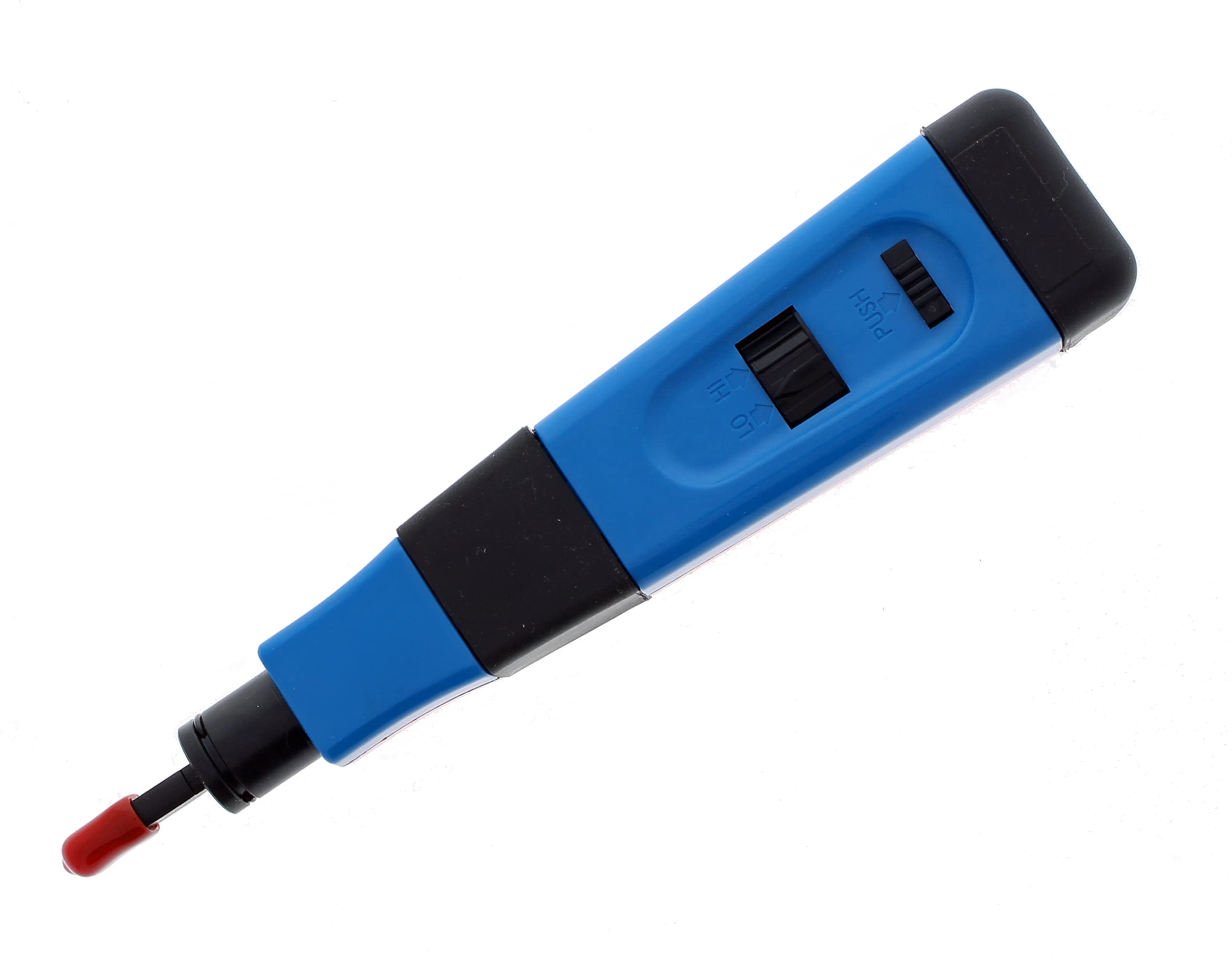IDEAL Industries 35-485 Punchmaster II Impact Punch Down Tool with 110 & 66 Blades - Professional Network Cable Installation Tool for Cat5e/Cat6 Wiring & Telecom Work
