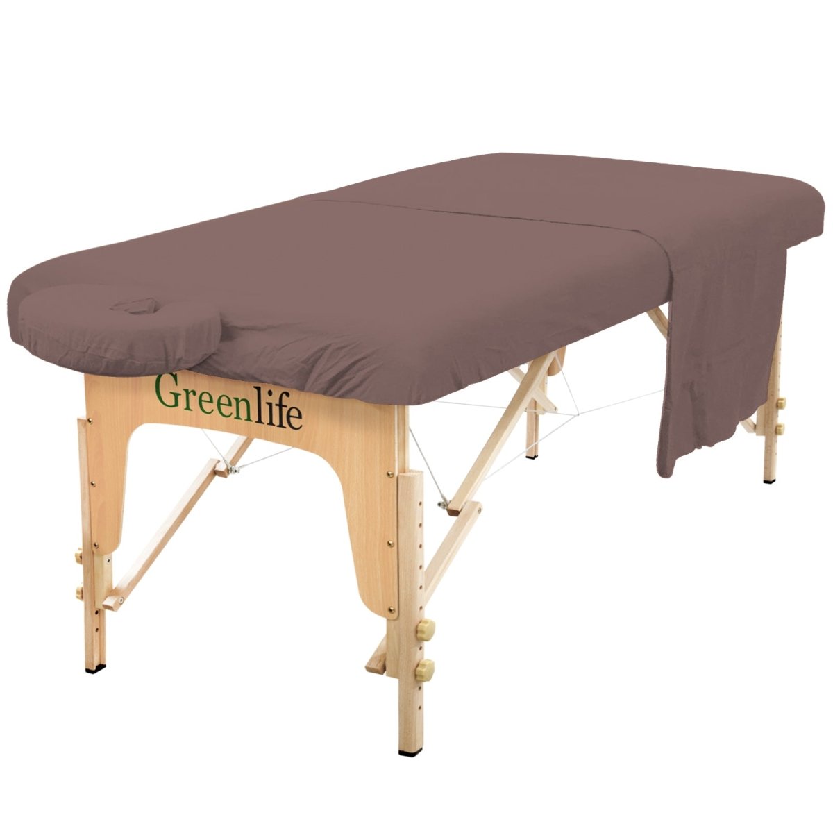 3-Piece Flannel Massage Table Sheet Set - Soft, Durable & Washable for Spa, Salon & Home Massage Therapy