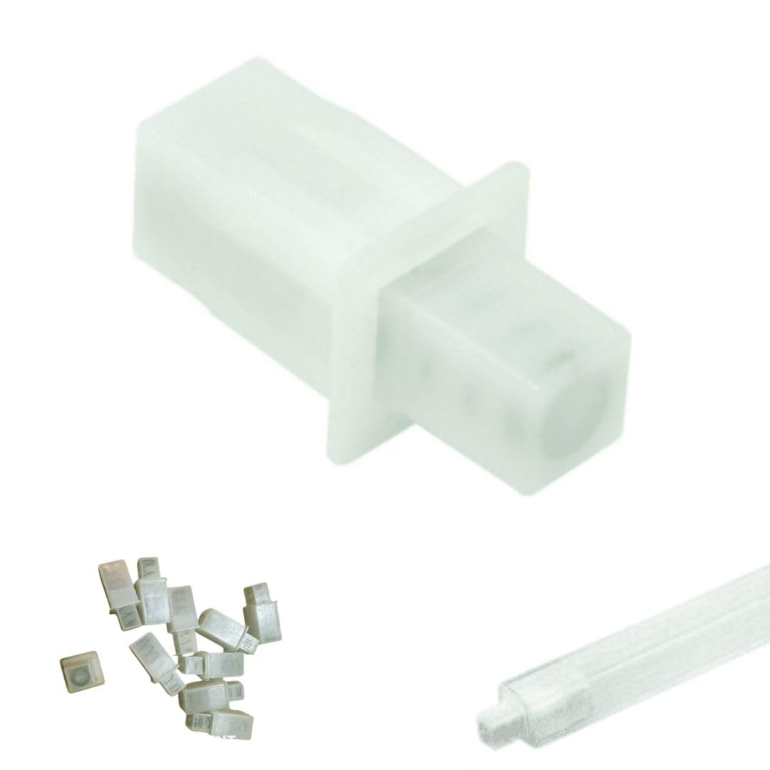 10-Pack Adjustable Replacement Towel Bar End Caps - Universal Durable Plastic Wall Mount for Bathroom, Outdoor Showers, Gym & Spa - Perfect for Home, Hotel, and RV Upgrades