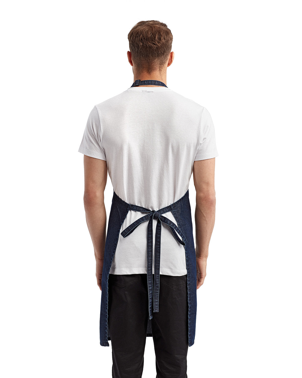 Reprime RP154 Unisex 'Colours' Recycled Bib Apron with Pocket - Eco-Friendly Kitchen & BBQ Apron for Cooking, Grilling, Baking & Crafting