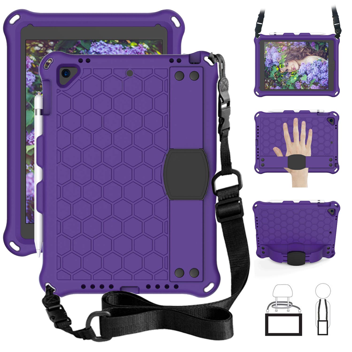 UGOcase Shockproof iPad Case for iPad 5th/6th Gen & iPad Air 2/Air/Pro 9.7