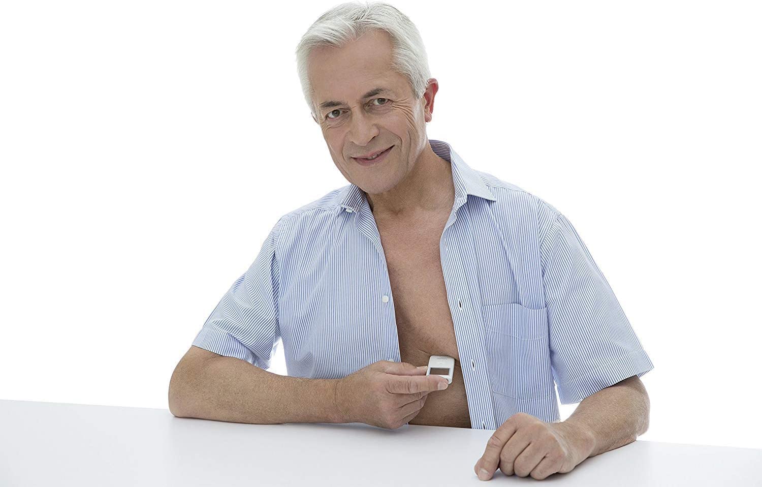 Beurer ME 90 Portable ECG Monitor with USB/Bluetooth Connectivity - Track Heart Health at Home & On The Go