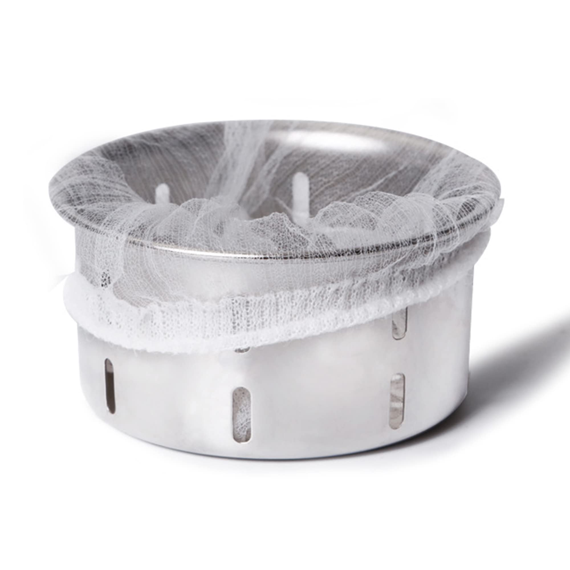 100-Pack Disposable Mesh Sink Strainer Bags - High Elasticity Kitchen Sink Filter for Food Waste & Leftovers | Perfect for Collecting Garbage, Preventing Clogs in Kitchen Sinks & Drains