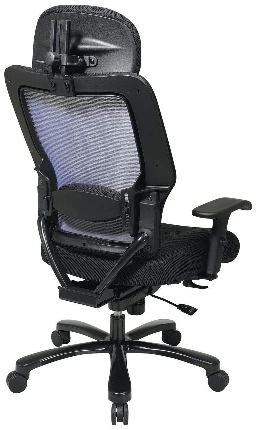 Space Seating Air Grid® Mesh Big and Tall Office Chair [63 37A773HM] - Ergonomic Executive Chair for Home & Office Workspaces