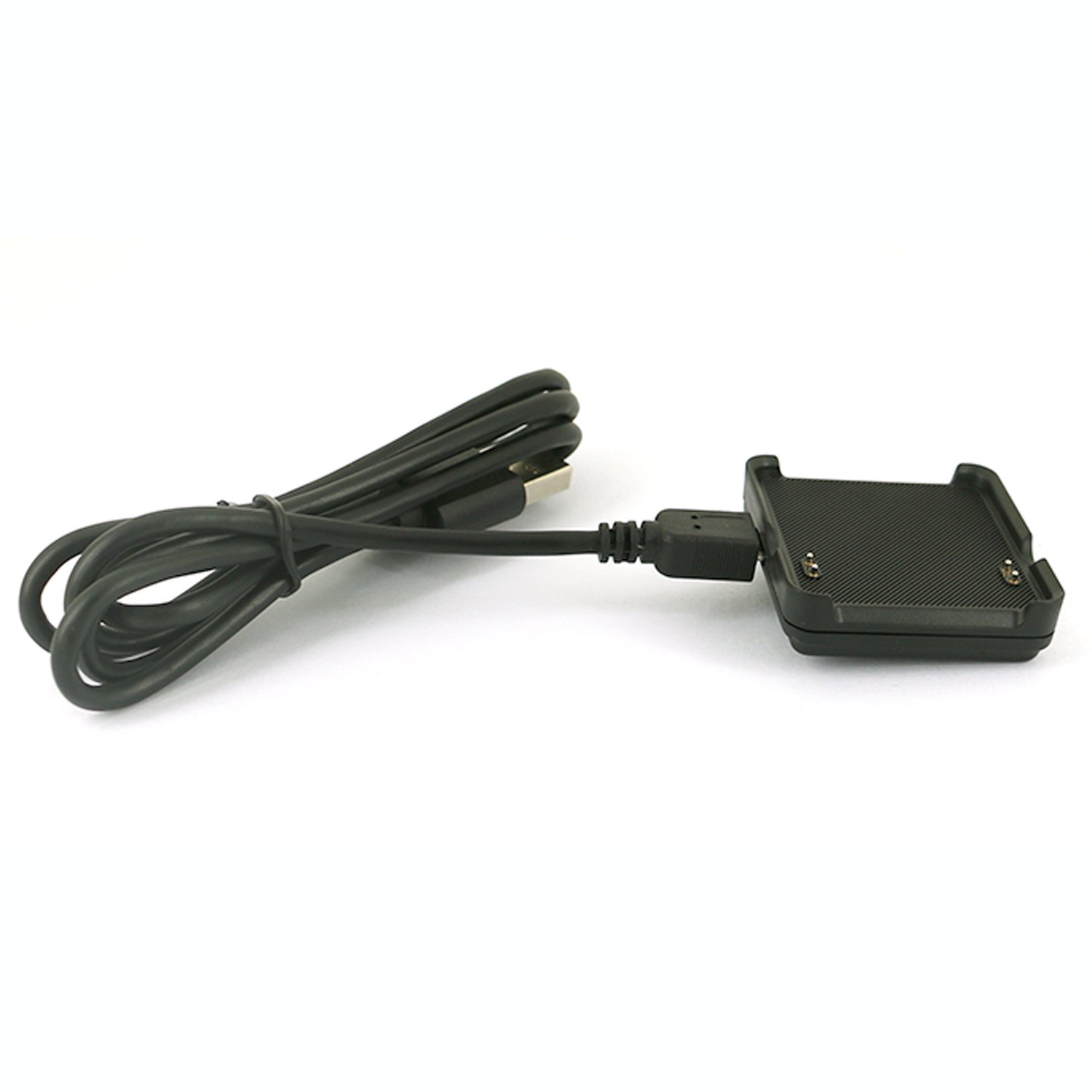 Garmin Vivoactive Charging Dock with USB Cable - Fast Charger Cradle for Garmin Vivoactive GPS Smartwatch (Black) - Perfect for Home, Office & Travel Charging