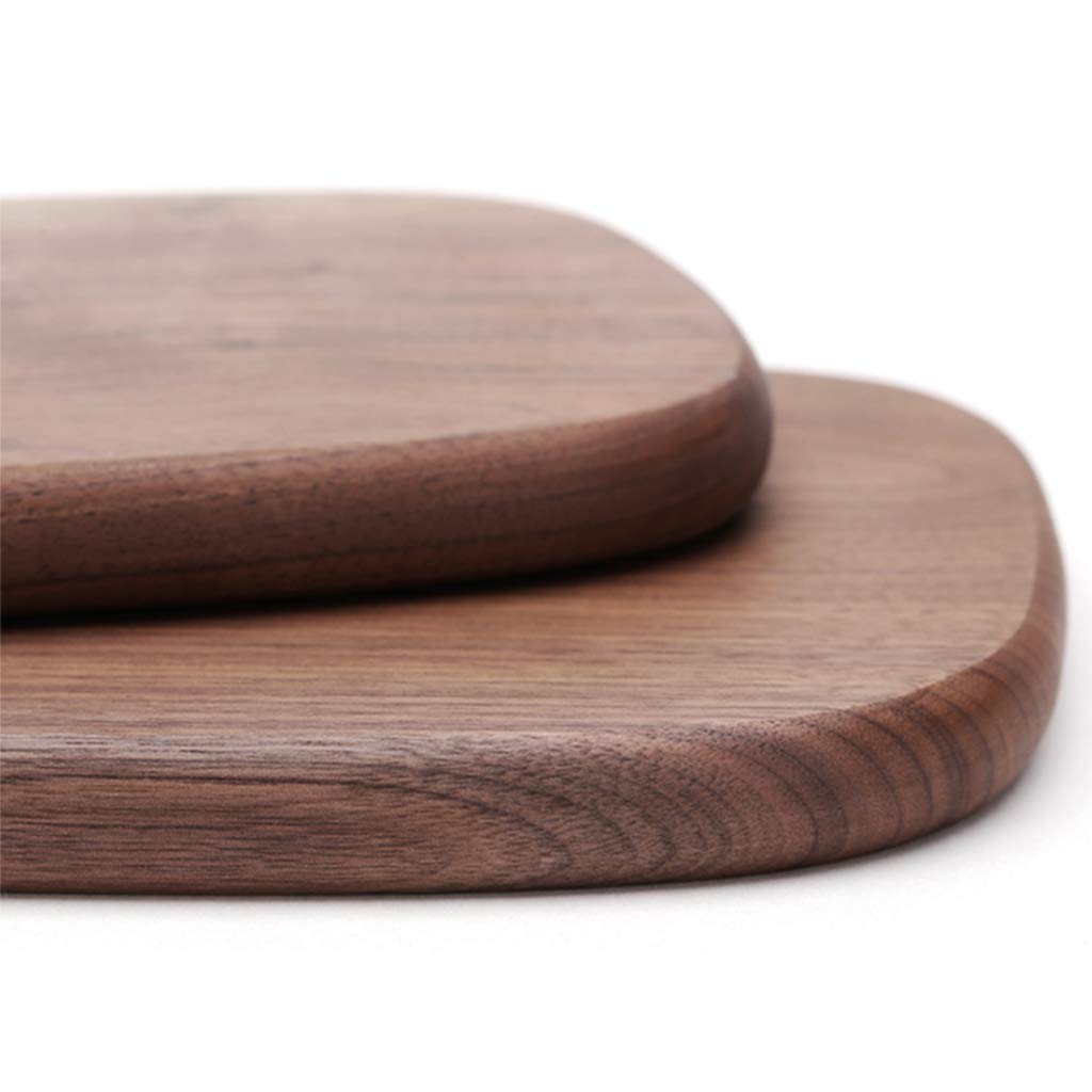 Premium Walnut Wood Chopping Board - Durable Solid Wood Cutting Board for Kitchen, Vegetables, Fruits, Bread & Cheese - Perfect for Food Prep, Serving Charcuterie & Entertaining