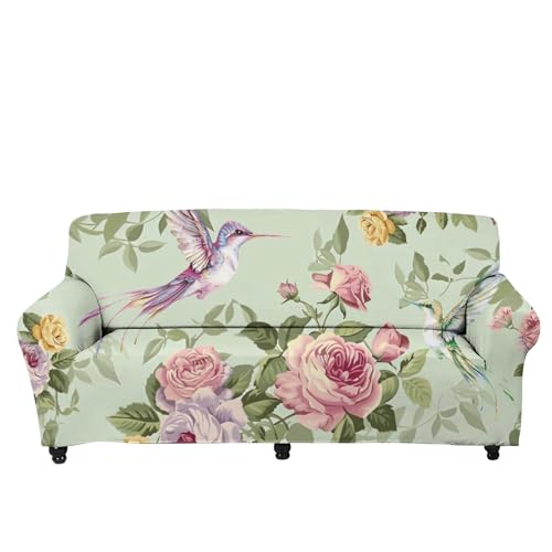 Retro Hummingbird Peony