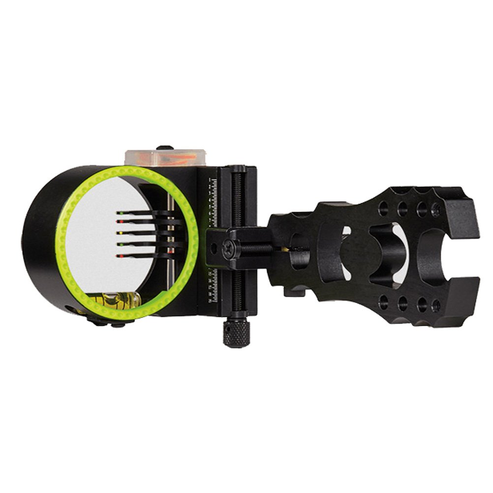 Premium Black Gold Widow Maker 5-Pin Archery Bow Sight - High Precision Hunting & Target Shooting Accessory for Bowhunters and Competitive Archers