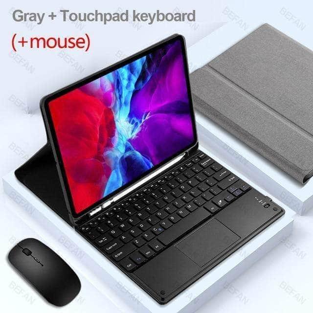 iPad Air 4 10.9-inch TouchPad Keyboard Case - Slim Protective Cover with Backlit Keys | Perfect for Work, Study & Travel