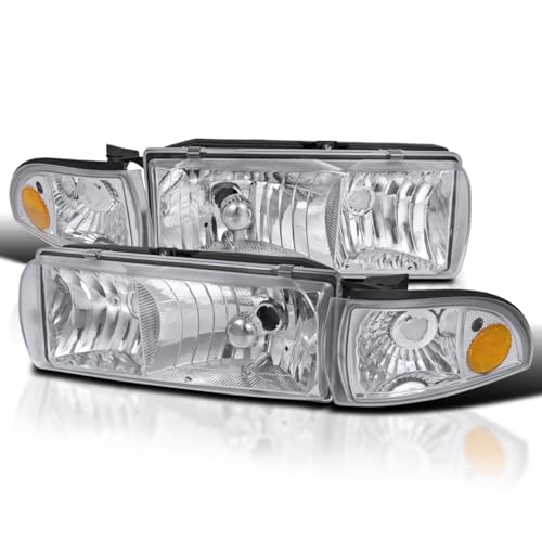Chrome Housing Clear Lens