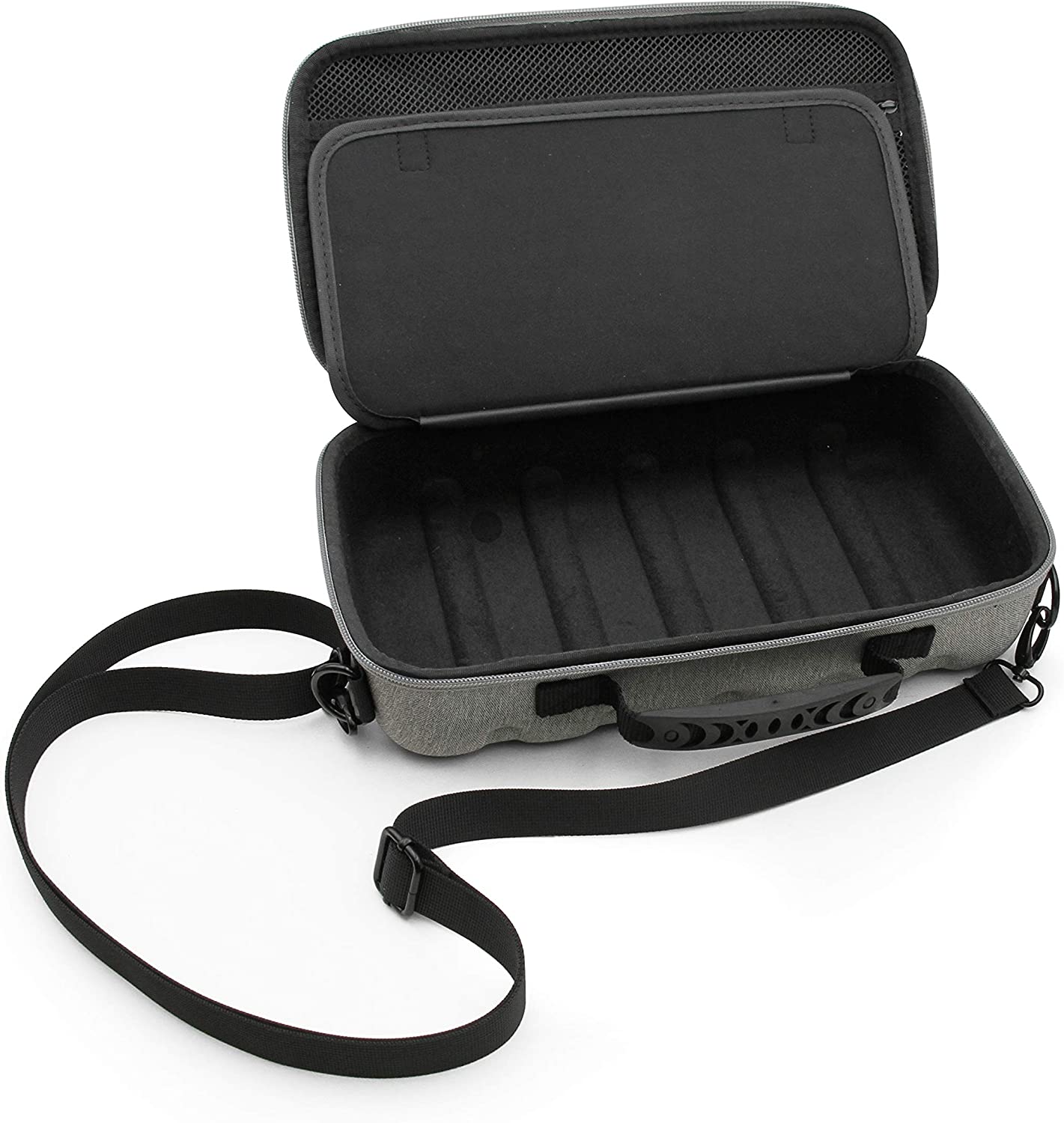 CASEMATIX Gray Professional Audio Mixer Bag - Compatible with Yamaha MG06X & MG06 Mixers, Power Supply & Cables - Durable Gear Case for Live Performances & Studio Recording