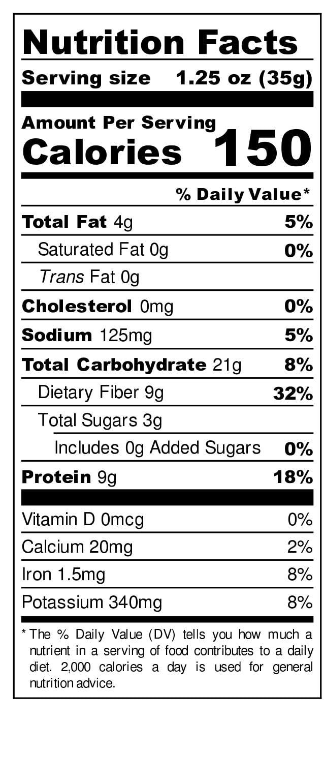 Crunchy Yellow Peas (Jalapeno Flavor) - High Protein, Gluten Free & Vegan Snacks | Healthy Non-GMO Snack for Adults & Kids | High Fiber School, Travel & Office Snacks | 1.25oz Pack by North River Dry Goods | Perfect for On-the-Go, Lunchboxes & Movie Nights