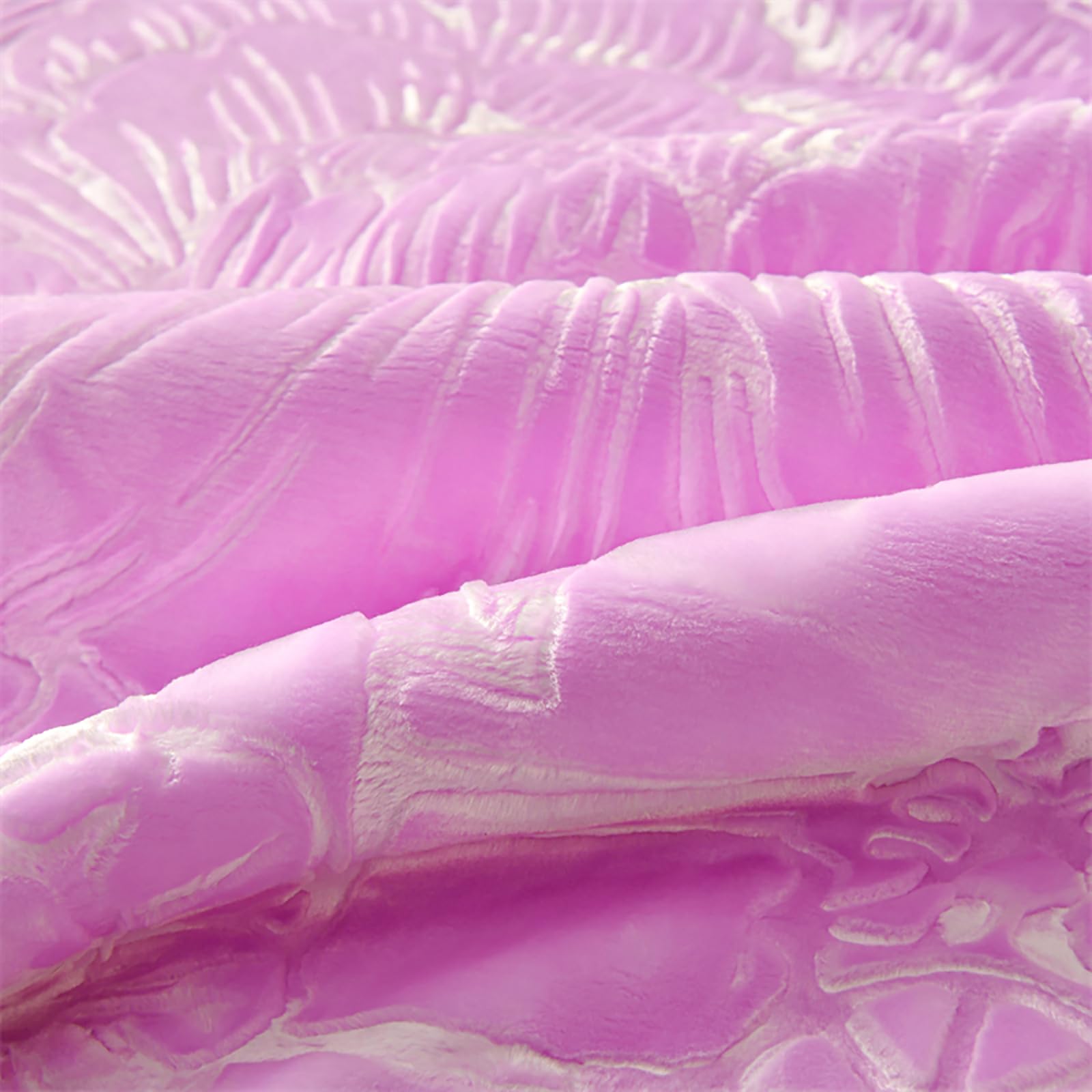 LGYKUMEG 11 Lb Heavy Korean Blanket - Queen Size 2 Ply Reversible Silky Soft Plush Warm Blanket for Autumn & Winter - Cozy for Bed, Couch, and Home Decor