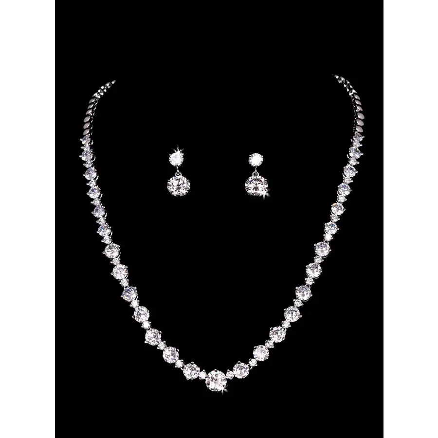 NL2153 Bridal Necklace Set - Elegant Wedding Jewelry for Bride, Bridesmaids & Special Occasions | Perfect for Weddings, Anniversaries & Formal Events