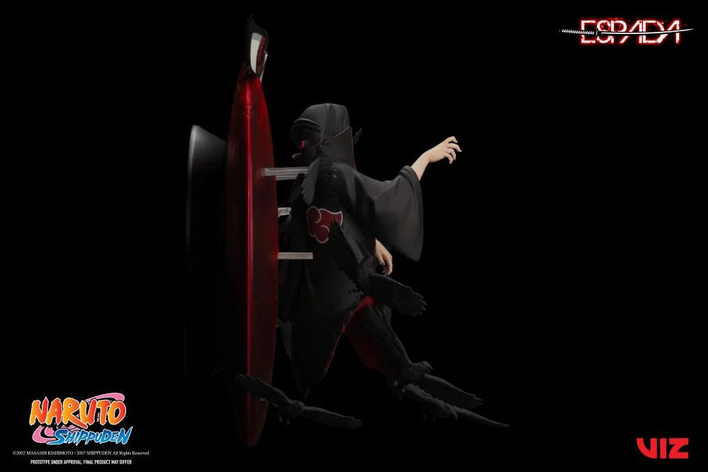 1/8 Scale Itachi Uchiha Wall Statue Figure from Naruto Shippuden - Anime Collectible for Home Decor, Office Display & Gift for Anime Fans