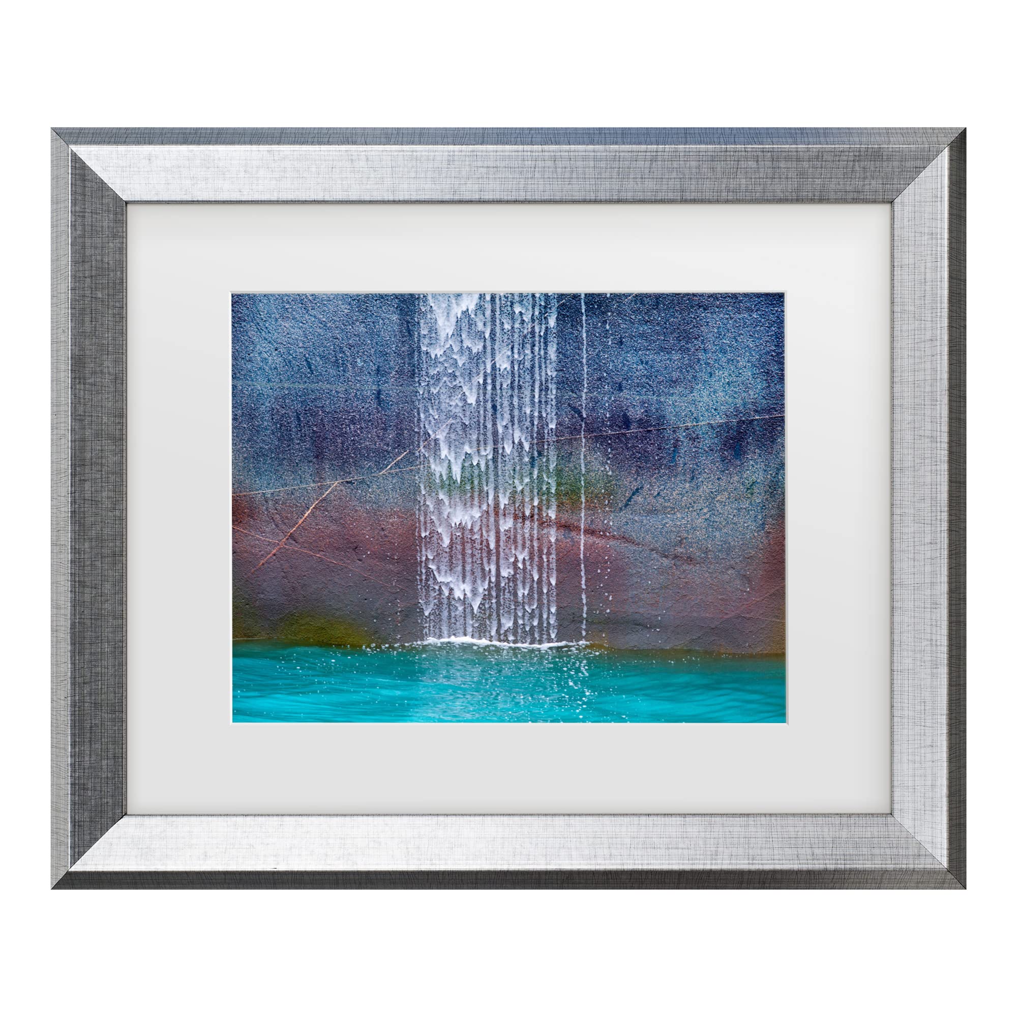 Trademark Fine Art 'Waterfall' Canvas Wall Art Print by Ignacio Palacios - Nature Landscape Painting for Living Room, Bedroom & Office Decor