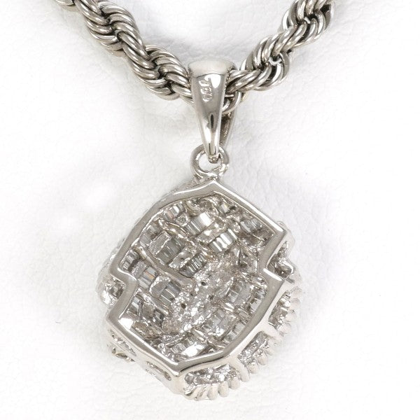 18K White Gold Diamond Necklace for Women - Elegant & Luxurious Jewelry Gift for Anniversary, Wedding, or Special Occasions