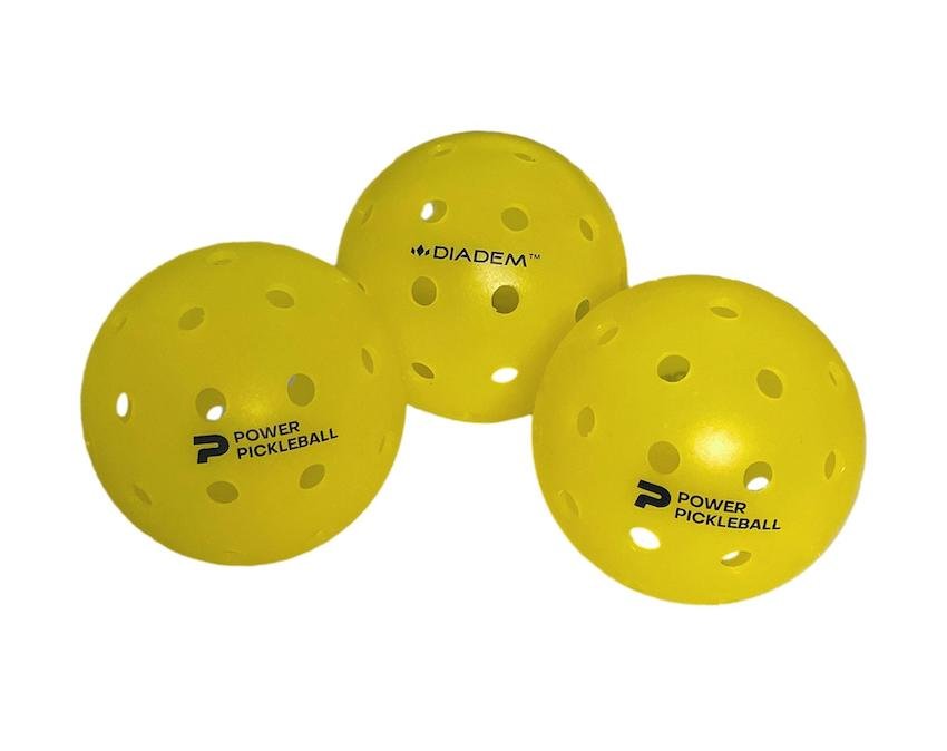 Diadem Power Pickleball Bag with 3 Balls - Premium Paddle Tennis Gear for Men & Women - Perfect for Tournaments, Practice & Outdoor Sports
