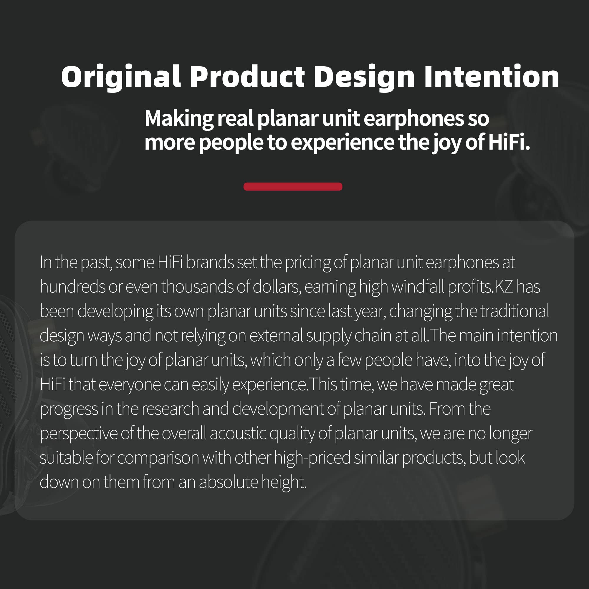 KZ PR1 Pro Planar IEM High Resolution Wired Earphones with Microphone - HiFi In-Ear Monitor Headphones for Audiophiles, Musicians & Studio Use (Black) | Perfect for Music Production, Gaming & Professional Audio Monitoring