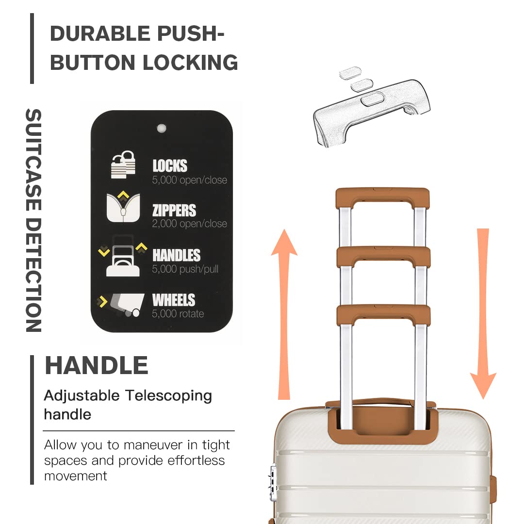 Kono Lightweight Suitcase - 20