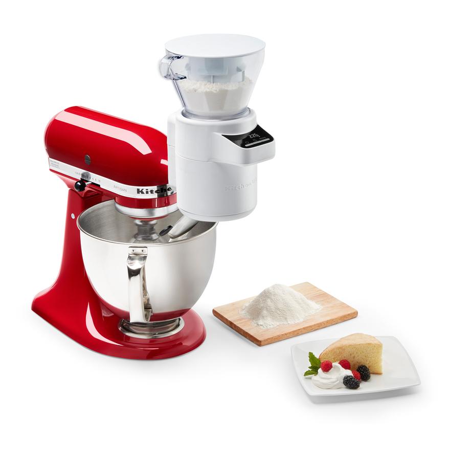Accurate Sifter and Scale Attachment for Baking & Cooking - Perfect for Measuring Flour, Sugar, and Dry Ingredients
