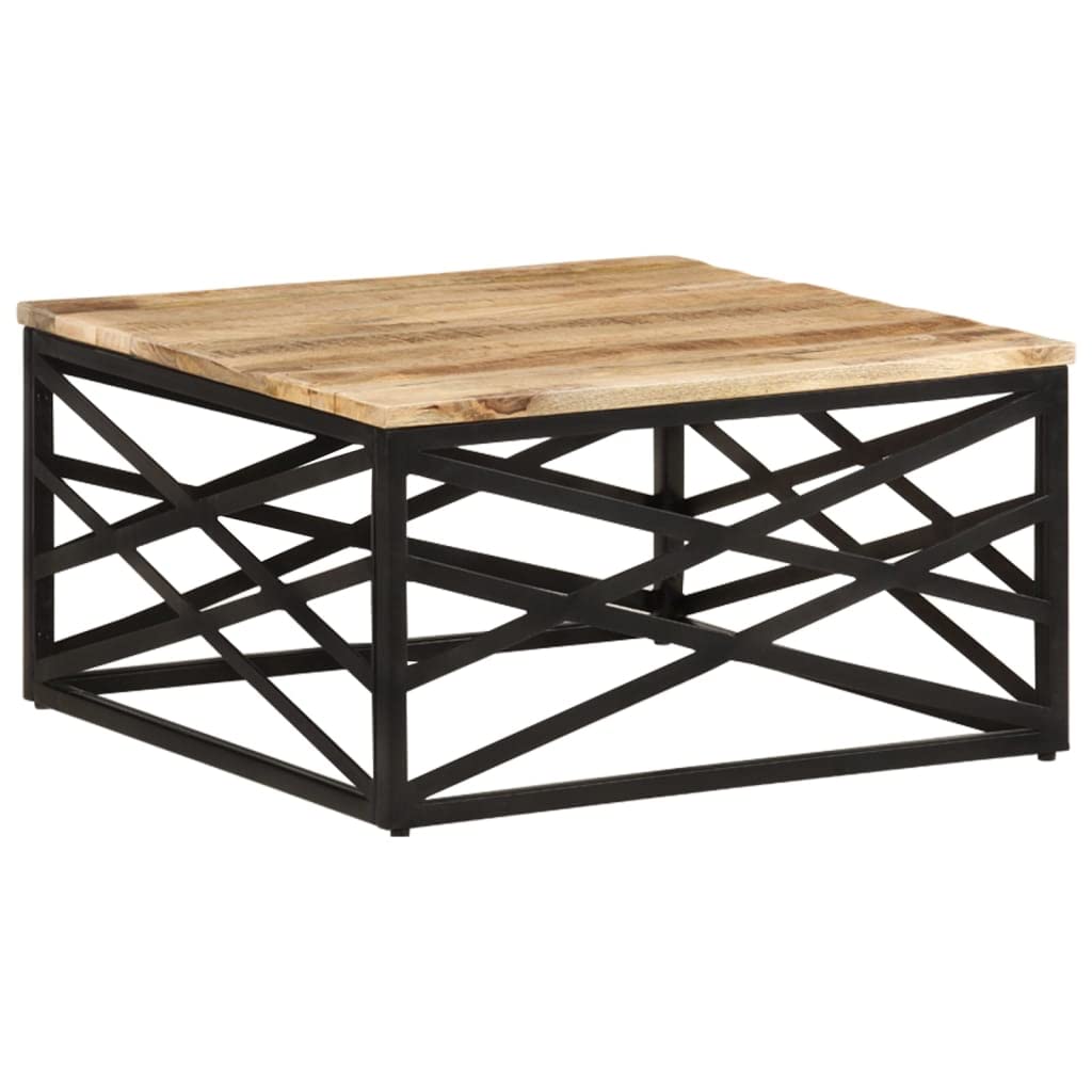 Solid Mango Wood Coffee Table - 26.8