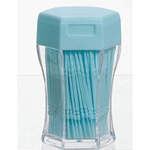 200PCS Double Head Dental Floss Picks - Mint Flavored Interdental Cleaners for Teeth & Gum Care - Perfect for Travel, Home & Office Oral Hygiene Routine