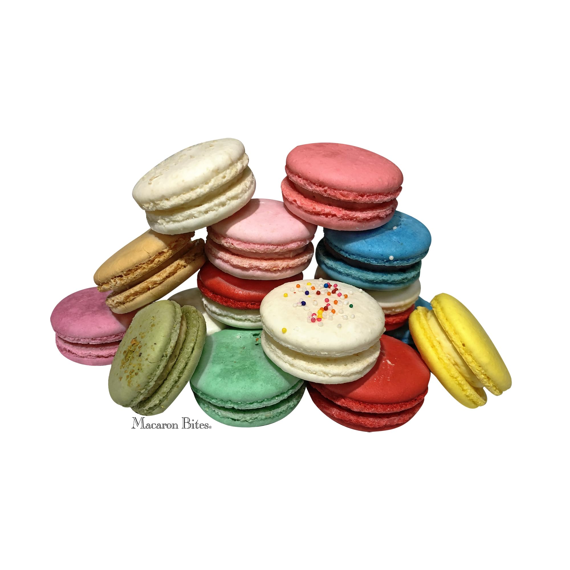 24-Piece Strawberry French Macarons Gift Box | Gourmet Cookie Collection | Perfect for Birthday Gifts, Wedding Favors & Holiday Treats
