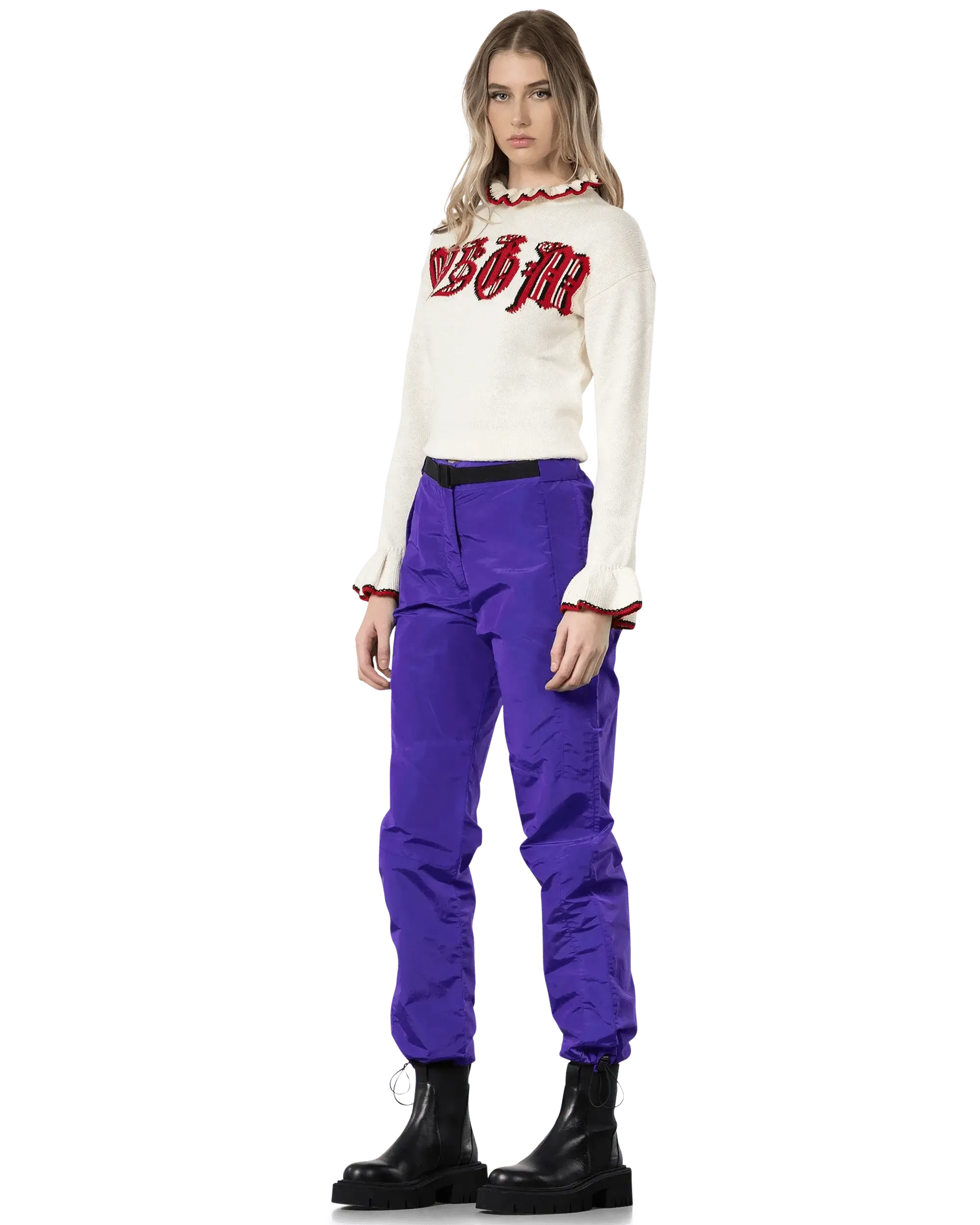 Stylish Belted Nylon Pants for Men & Women - Lightweight Travel & Outdoor Hiking Trousers with Adjustable Waist