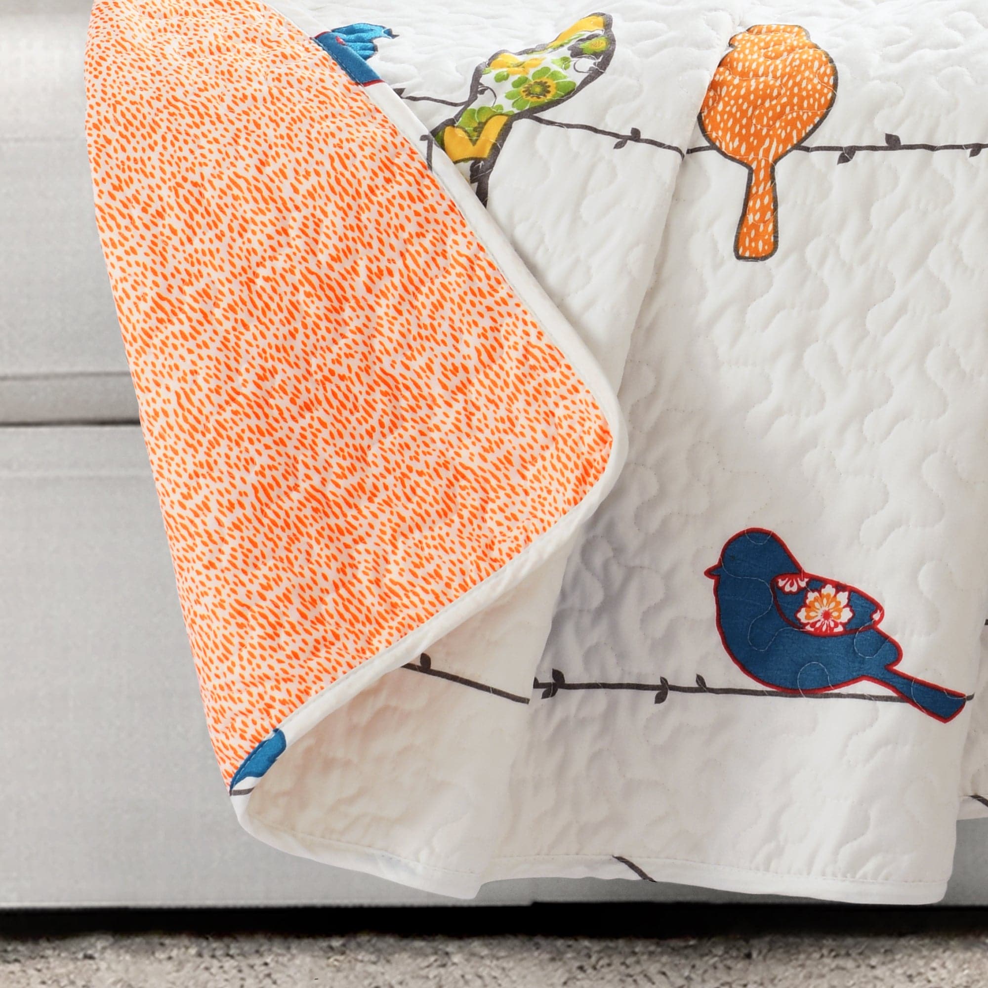 Rowley Birds Throw Blanket - Soft Cozy Flannel Plaid Blanket for Couch, Bed & Sofa - Perfect for Winter, Camping & Home Decor