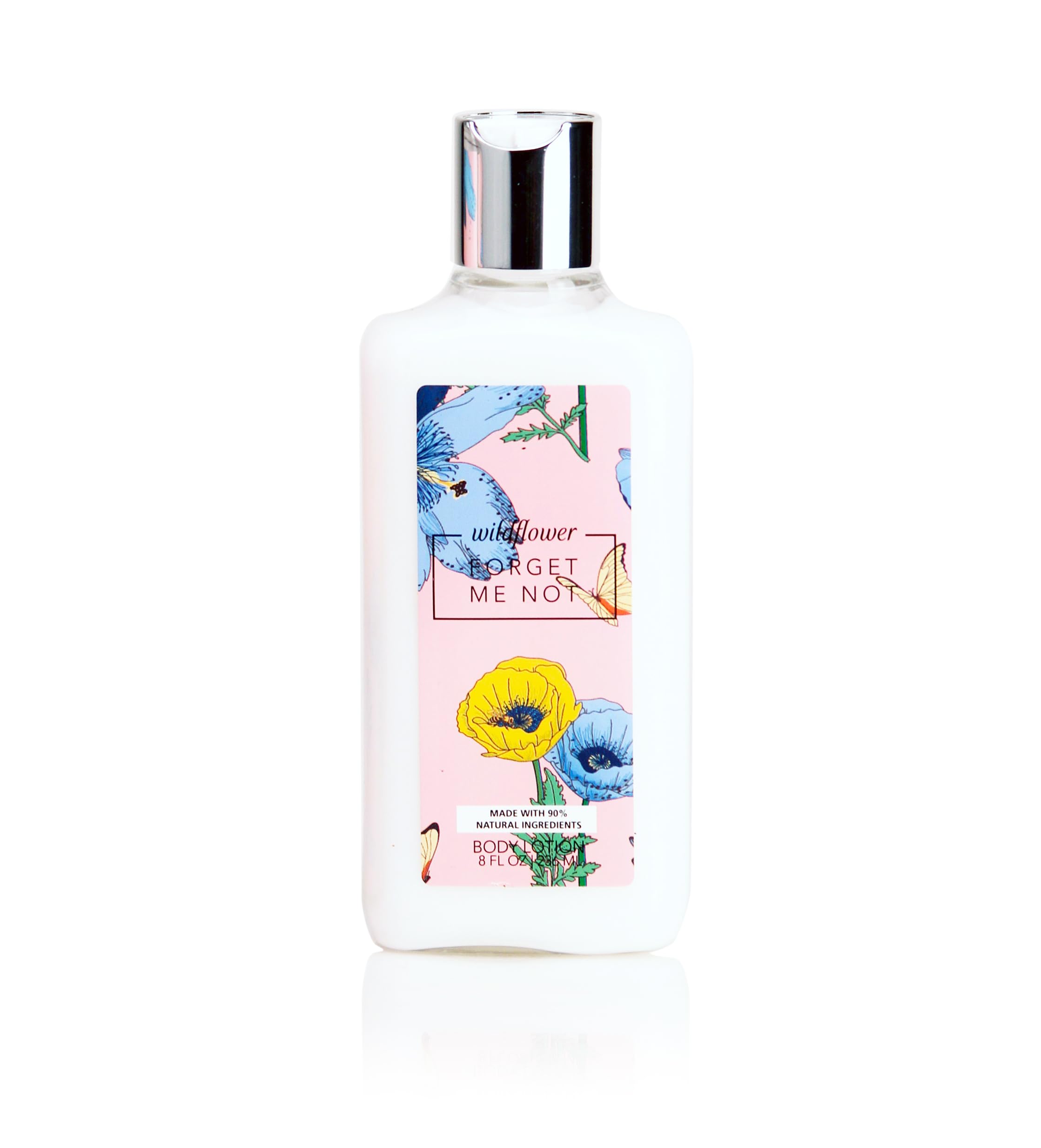 Wildflower Collection Body Lotion - Forget Me Not Scent | Hydrating & Nourishing Moisturizer for Dry Skin | Perfect for Daily Use & Gift Giving