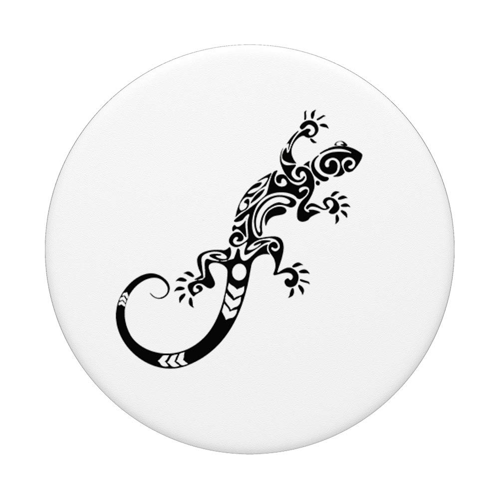 Lizard Salamander Gecko Reptile Design Phone Grip - Swappable PopSocket for iPhone, Samsung & Tablets - Perfect for Reptile Lovers & Outdoor Adventures