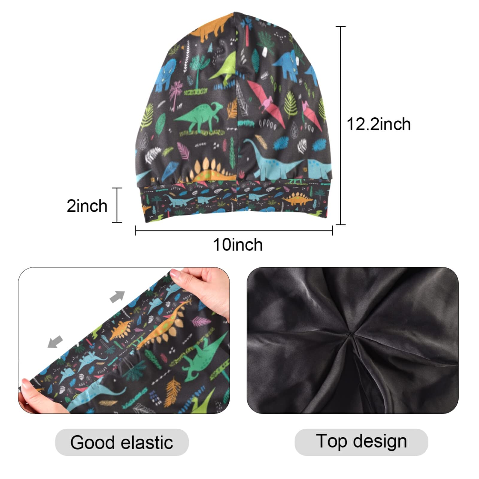 Soft Slouchy Beanie Sleep Cap - Lightweight & Cozy Night Cap for Women & Men - Perfect for Cold Weather, Travel & Home Use