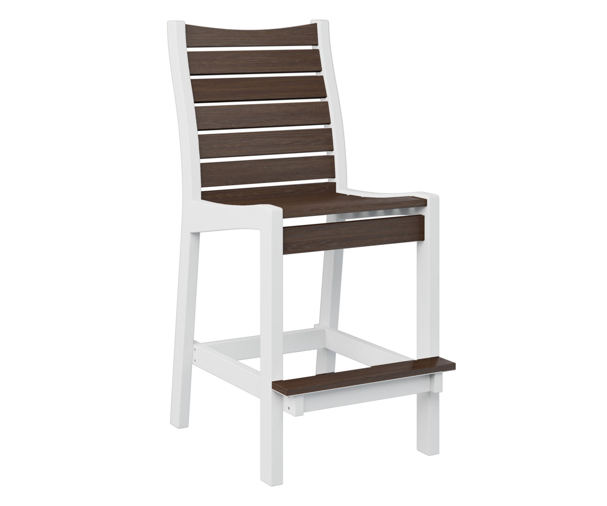 Berlin Gardens Bristol Bar Chair - Adjustable Height Outdoor Bar Stool for Patio, Deck, and Kitchen Counter - Perfect for Entertaining and Relaxing