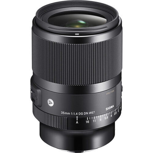 Sigma 35mm f/1.4 DG DN Art Lens for Sony E Mount & Leica L - Full Frame Prime Wide Angle Lens with Fast Aperture - Perfect for Portrait, Street & Low Light Photography