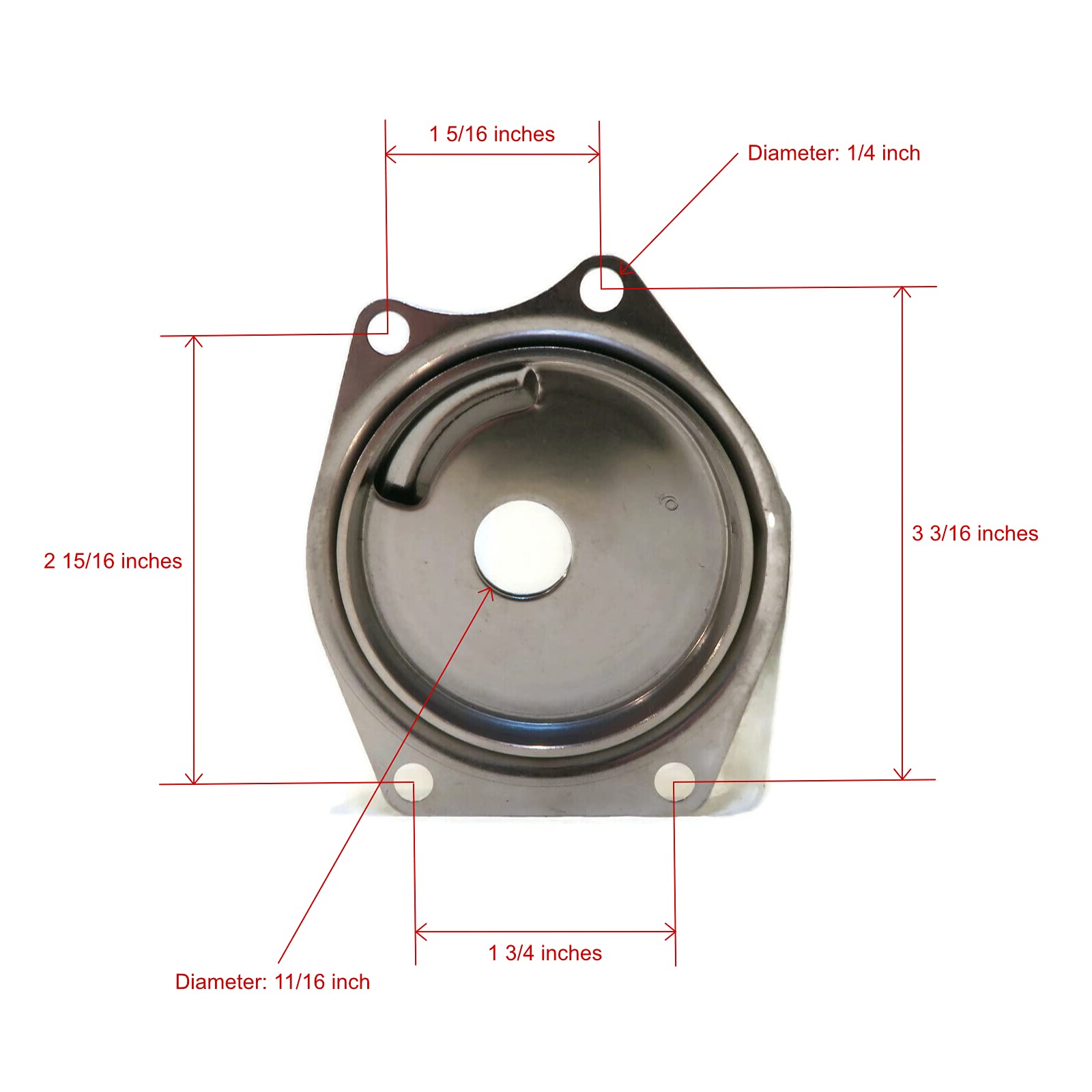 Water Pump Kit for 2003 Mercury 15HP Outboard Motor - Compatible with Models 1F15213AB, 1F15213AD, 1F152533B, 1F15253AB - Perfect for Marine Engine Repair and Maintenance