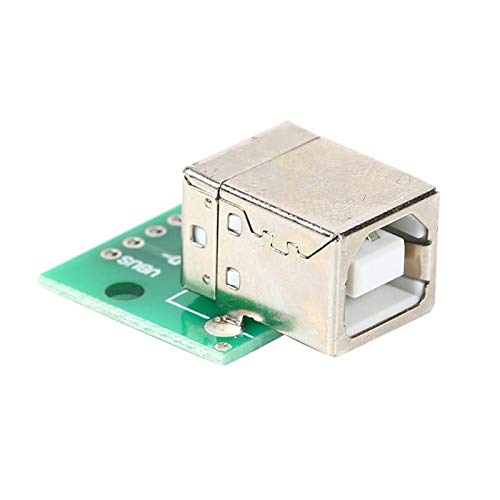 Original Printer PRTA09714 USB-05 USB to DIP Adapter Plate Female Head Socket B Type Replacement Cable - Compatible with Various Printers for Office & Home Use