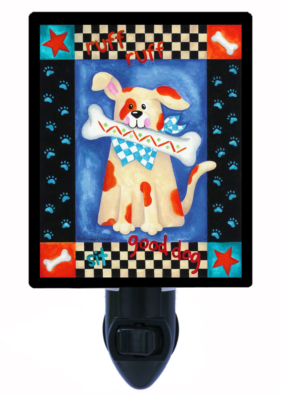 Dog Night Light - LED Pet Night Light for Dogs & Kids, Safe & Soft Glow for Bedrooms, Nurseries, and Pet Rooms