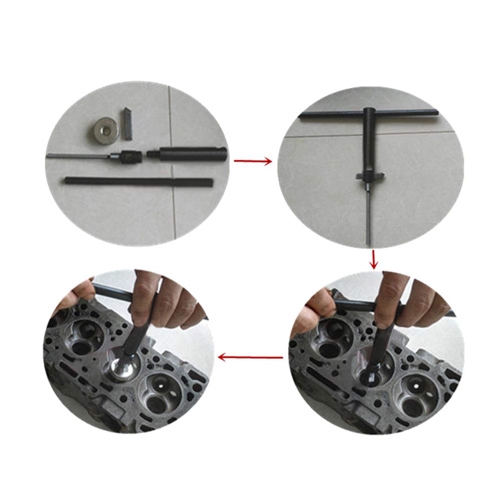 Universal Valve Seat Single Plane Cutting Tool - Boring Cutter for Valve Repair (22-63mm Diameter) - Perfect for Automotive, Motorcycle & Small Engine Maintenance