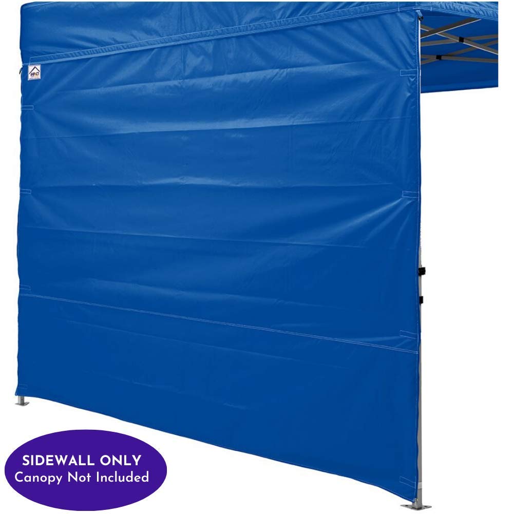 Impact Canopy 8-Foot Canopy Tent Wall Sidewall Only - Royal Blue Waterproof Outdoor Shelter Accessory for Camping, Beach, Picnic, and Tailgating Events