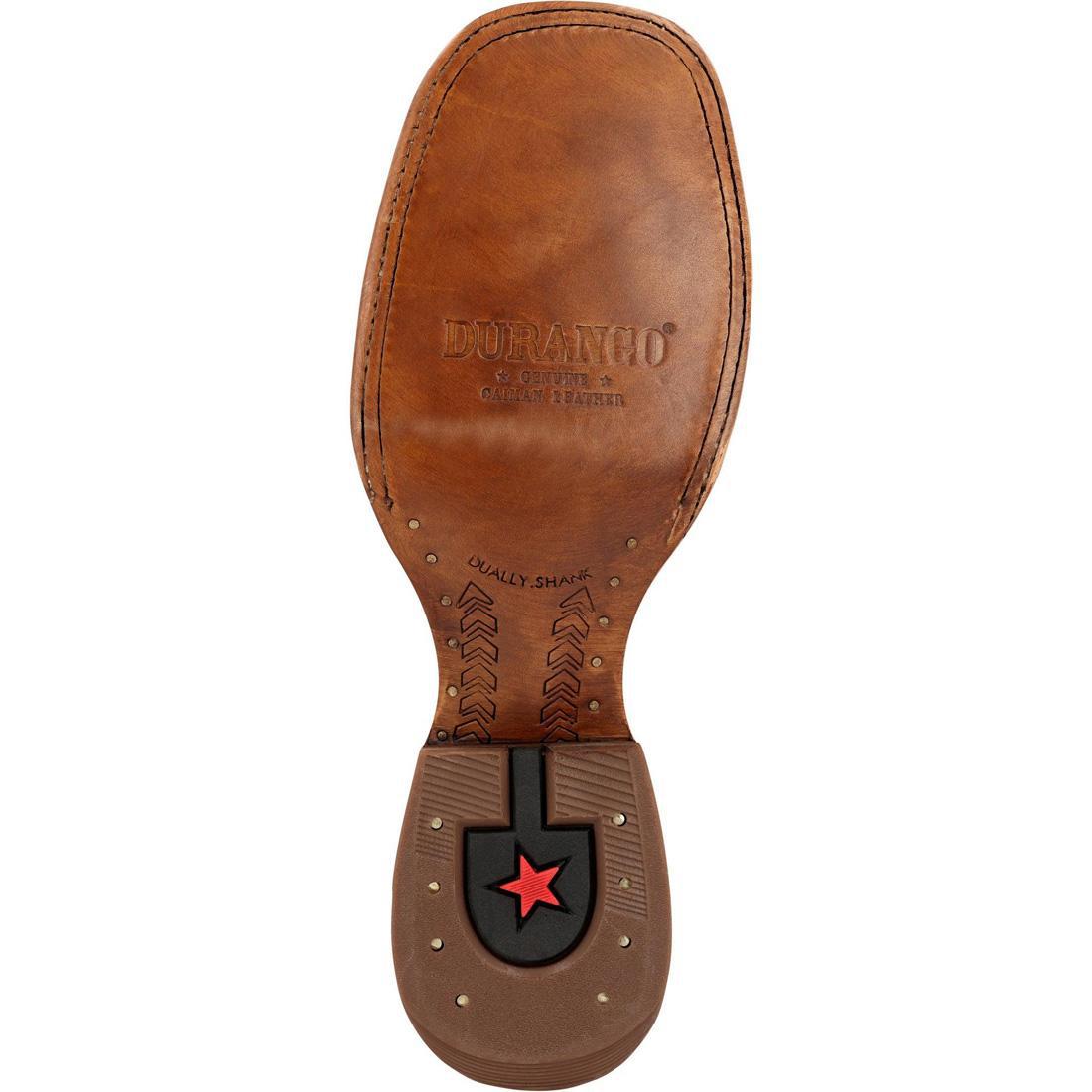 PRCA Collection Genuine Caiman Belly Western Cowboy Boots for Men - Durable & Stylish Rodeo, Country Dance & Outdoor Riding Boots