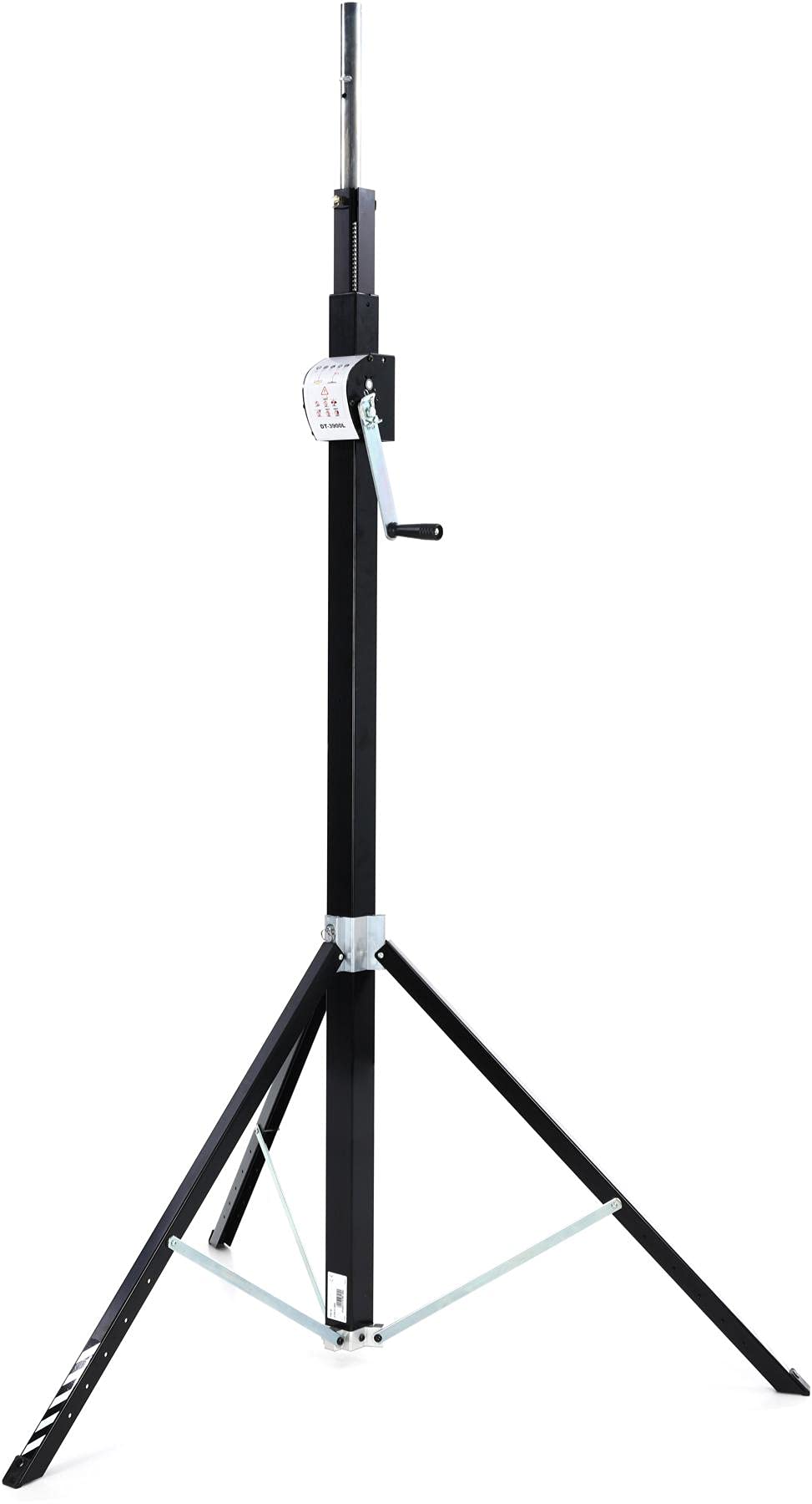 Global Truss DT-3900L 13ft Adjustable Aluminum Truss Stand with Smart Crank System - Perfect for Stage Lighting, Concert Events & DJ Equipment Setup