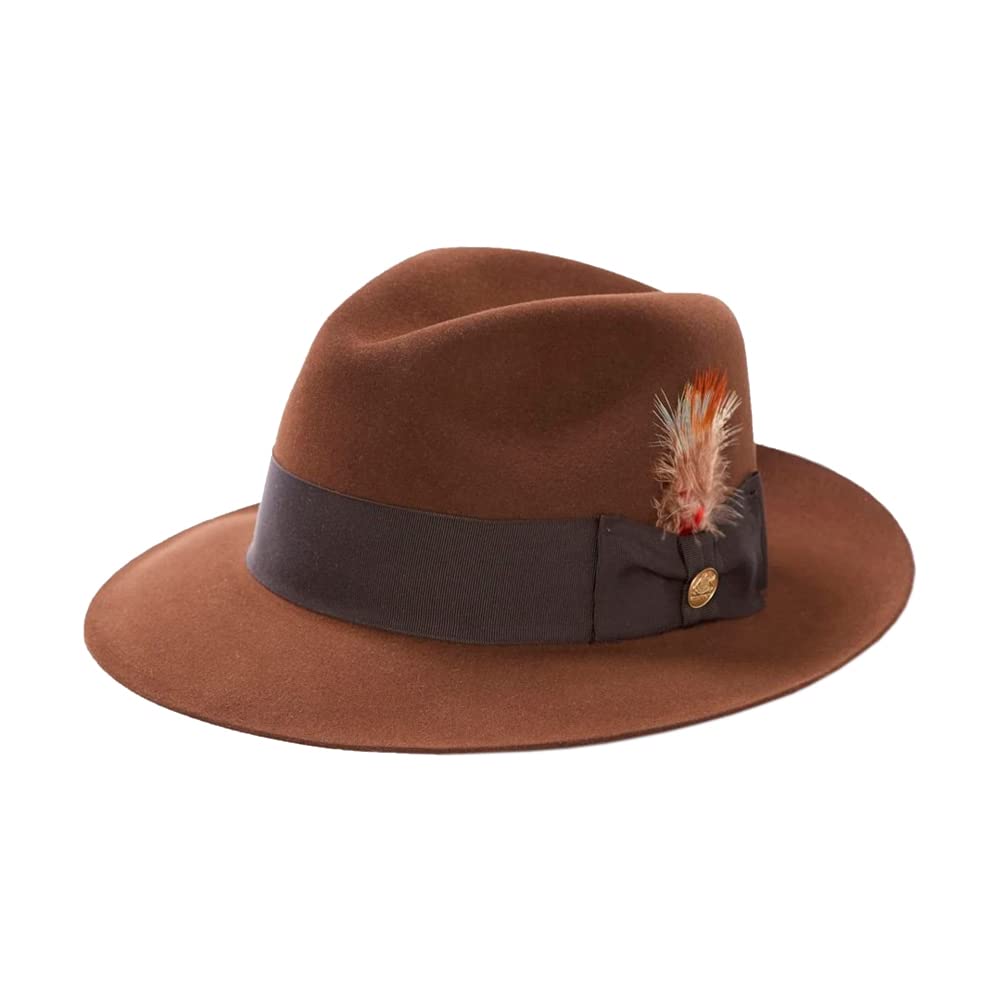 Stetson Men's Temple Hat - Classic Western Cowboy Hat for Men, Genuine Fur Felt, Wide Brim Sun Protection - Perfect for Rodeo, Country Music Festivals & Outdoor Adventures
