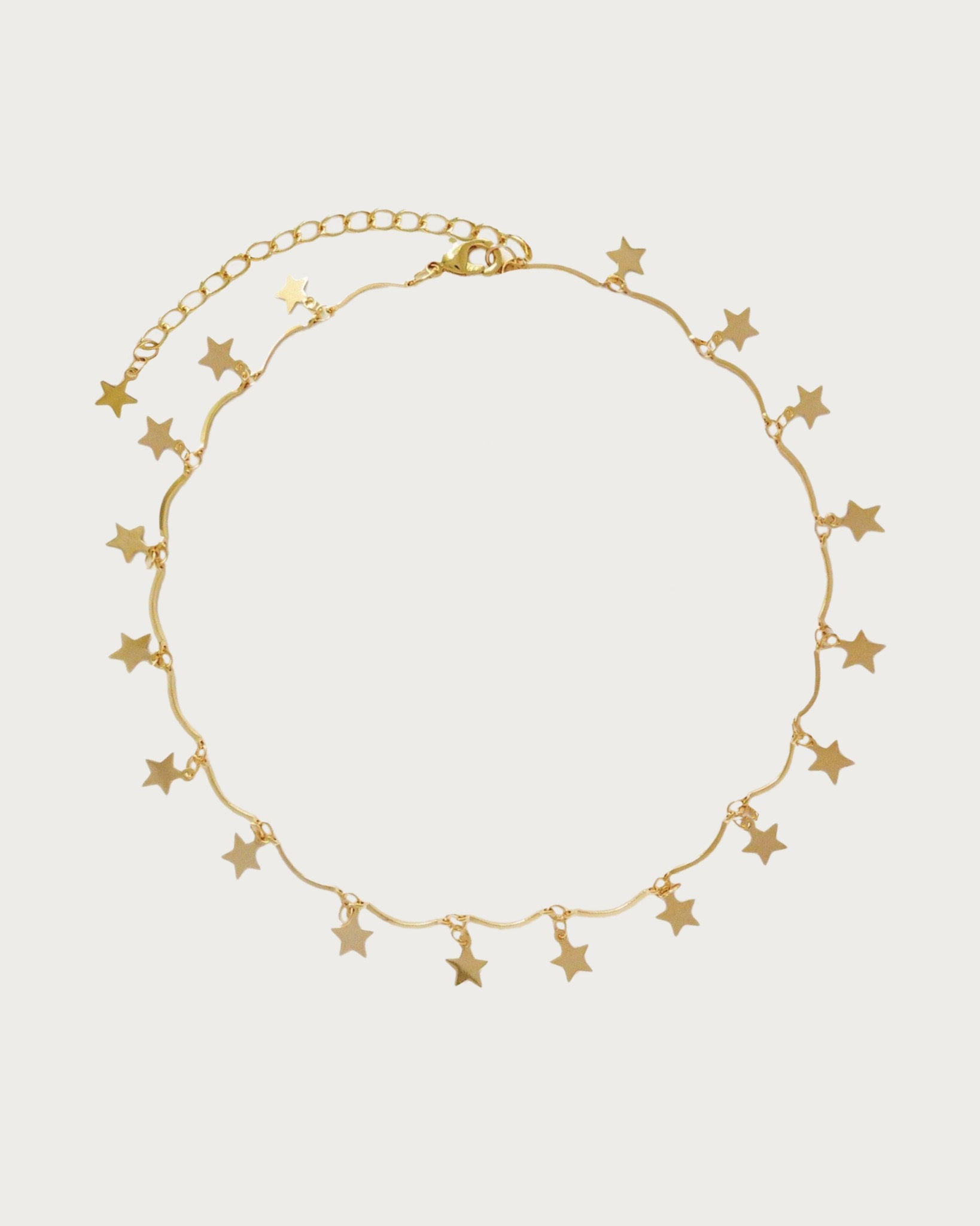 Elegant Star Choker Necklace for Women - Gold/Silver Celestial Jewelry for Party, Date Night & Special Occasions