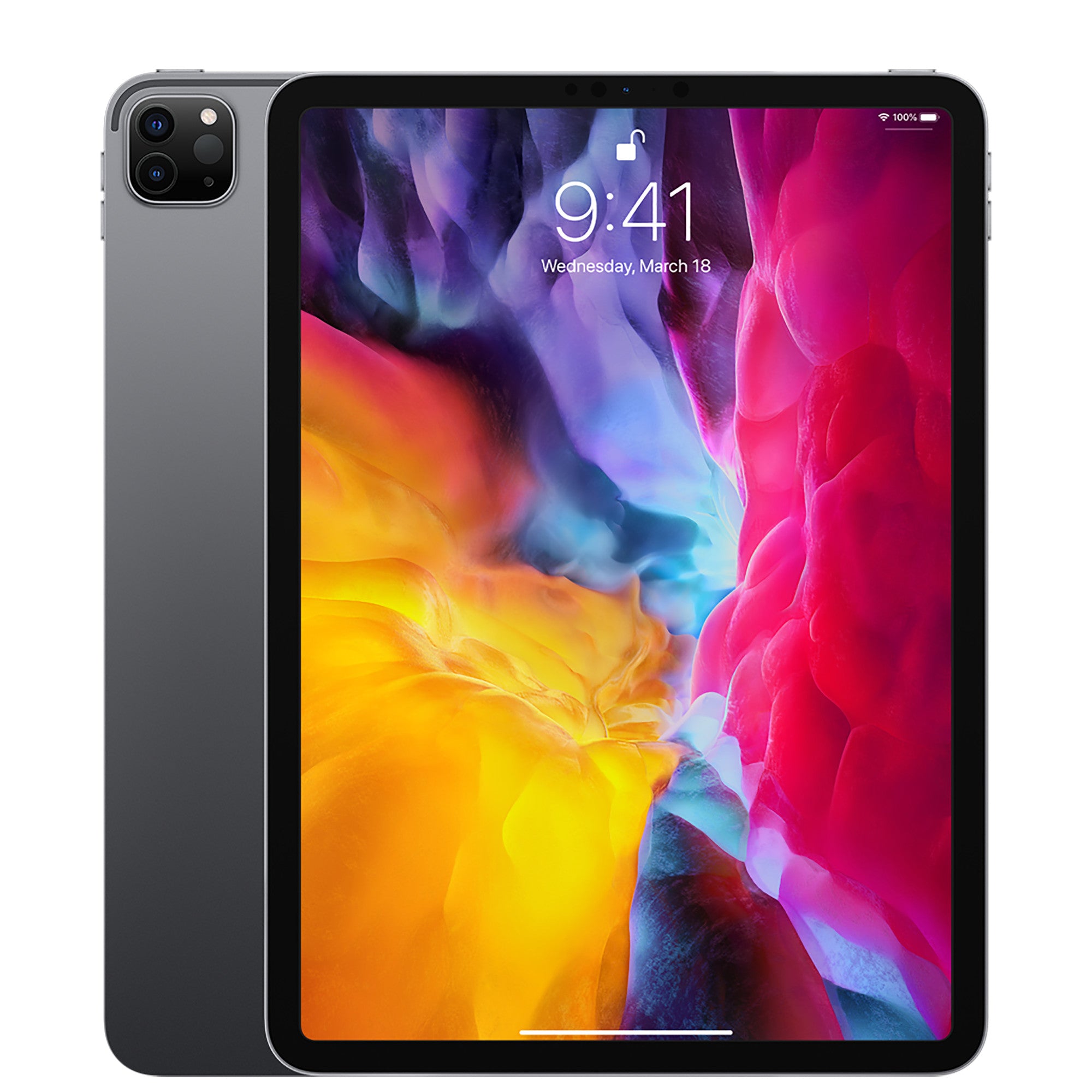 Apple iPad Pro 11-inch 2nd Generation Wi-Fi + Cellular 128GB (2020 Model) - Brand New Tablet for Work, Study & Creative Projects