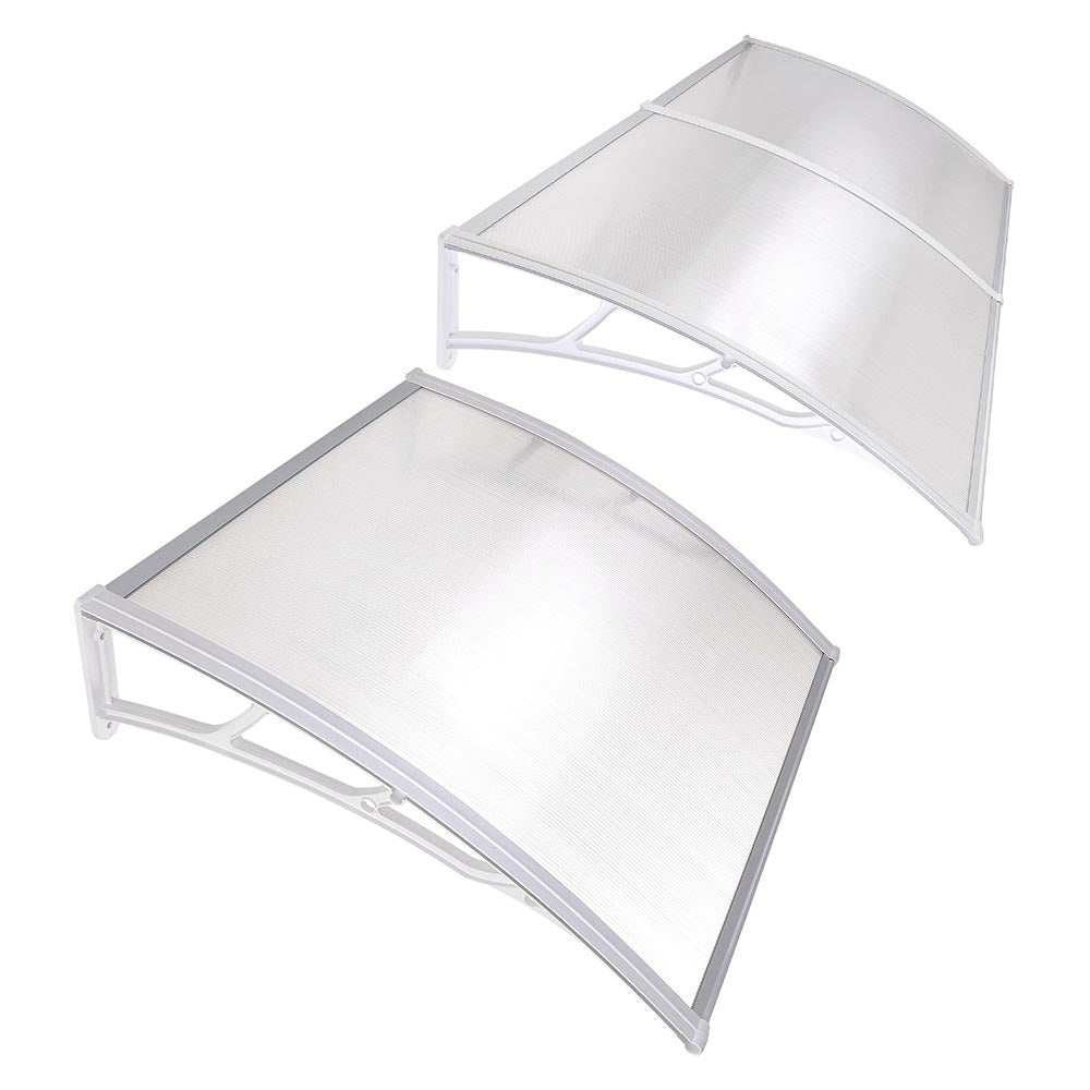 10ft Waterproof Polyester Awning Canopy for Window & Door - UV Protection, Outdoor Shade Solution for Patio, Deck, and Storefront
