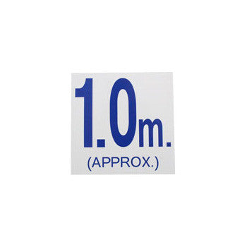 Pool Depth Marker - Waterproof & Durable Depth Indicator for Swimming Pools - Perfect for Safety & Training in Backyard, Community, and Commercial Pools
