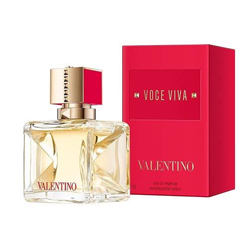 Valentino Voce Viva Eau de Parfum 100ml for Women - Floral Perfume with Bergamot & Vanilla Notes | Perfect for Date Night & Special Occasions