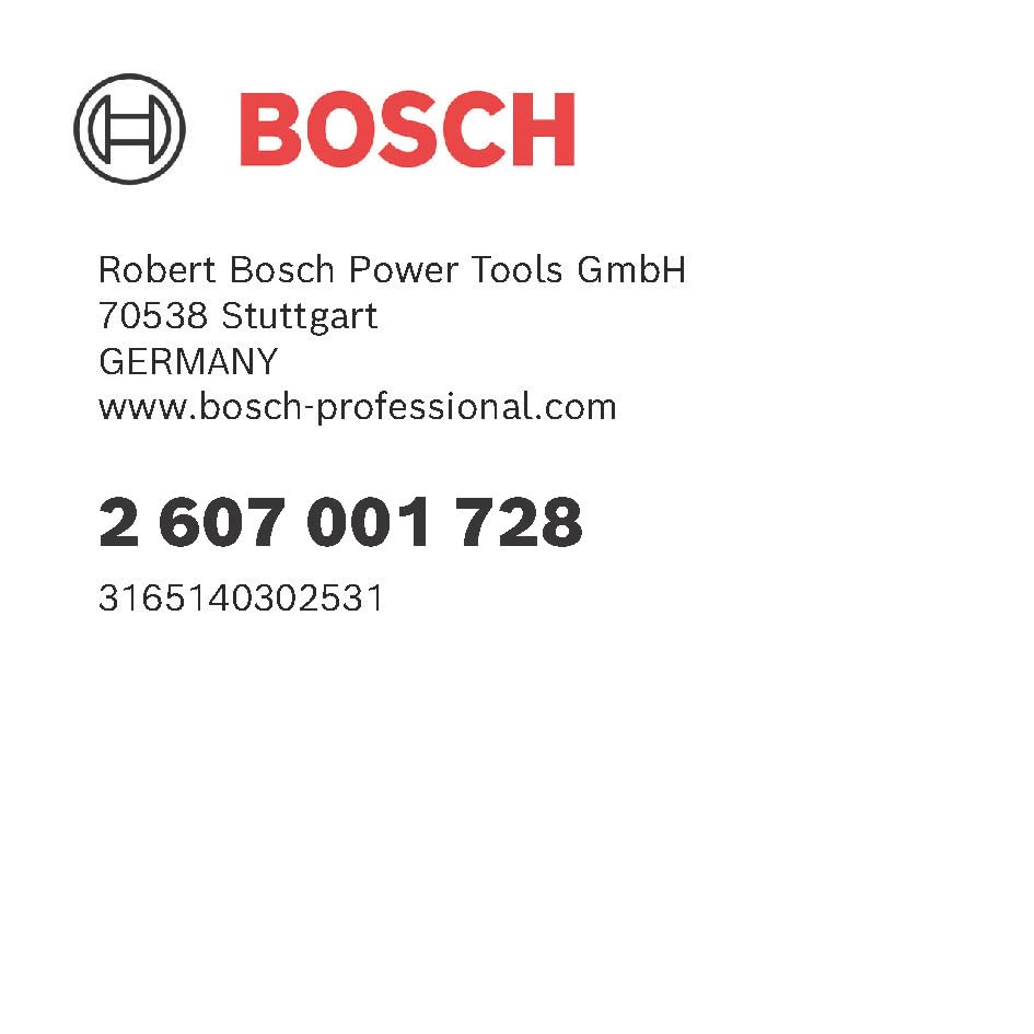 Bosch 2607001728 Extra Hard Screwdriver Bit, 6.25mm Length, Blue - Ideal for Heavy-Duty Construction and DIY Projects